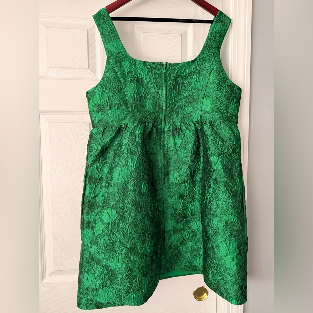 Lilly Pulitzer Kelly Green Bellani Embellished Size 16 Dress BNWT *NEVER WORN* - Picture 3 of 9